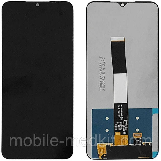 Дисплей Oukitel C23 Pro в зборі з сенсором black (оригінал завод), фото 1