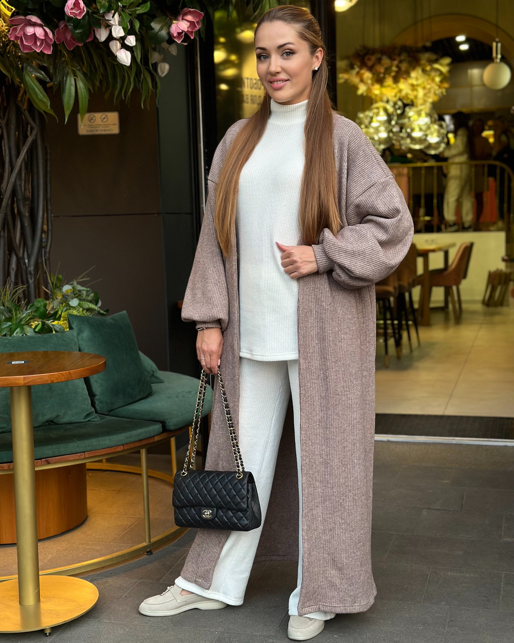 Жіночий кардиган Ангора Мокко, фото 1