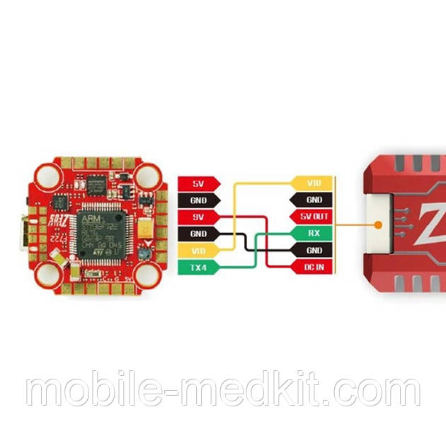 Відеопередавач HGLRC Zeus VTX PRO 1.6W, фото 1