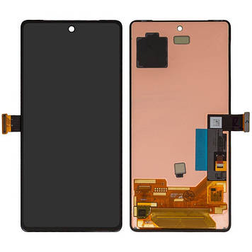 Дисплей Google Pixel 7A в зборі з сенсором black (оригінал переклей)