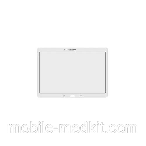 Скло корпусу до планшету Samsung T800/ T805 Galaxy Tab S 10.5 LTE white, фото 1