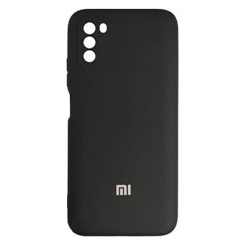 Чохол Xiaomi Poco M3 Silicone case (black)