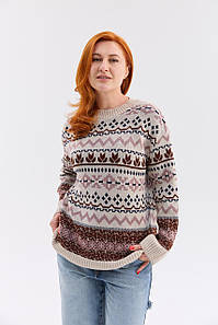 Джемпер "Шафран" (пудровий)