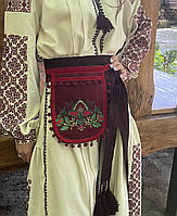 Ладунка кишенька для дівчини "Цар-квітка" вишита