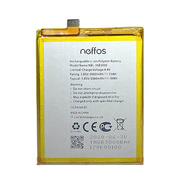 АКБ TP- Link Neffos X9/ TP913A (NBL- 35B3000) (оригінал 100%, тех. упаковка)