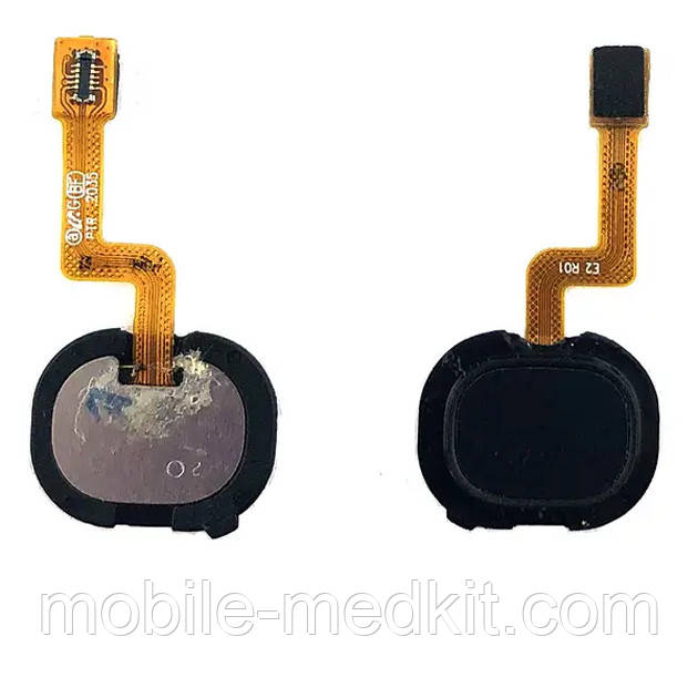 Шлейф Samsung A217F Galaxy A21s зі сканером відбитку пальця black, фото 1