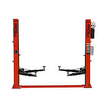 Двостійковий підйомник Kraft&Dele KD-KD5813 230 В 4200 кг гідравлічний автопідйомник, фото 3