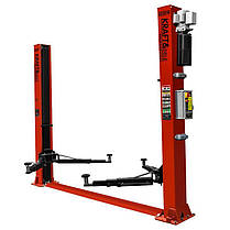 Гідравлічний підйомник для авто Kraft&Dele KD-KD5814 400 В 2,2 кВт 4200 кг двостійковий підйомник, фото 2