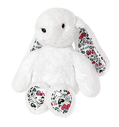 17 М'яка іграшка - Кролик білий (35см)