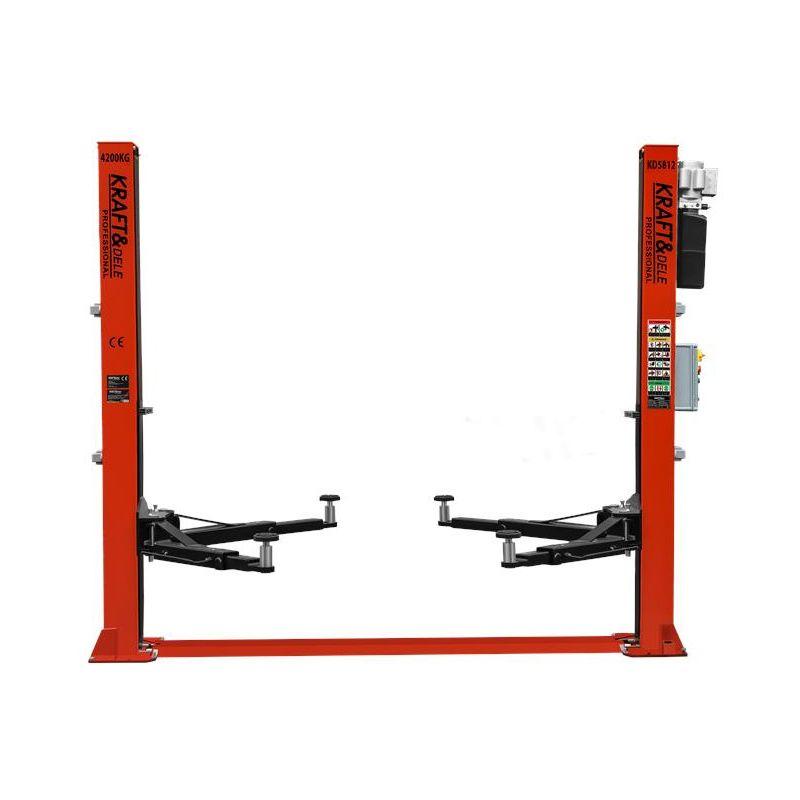 Гідравлічний двостійковий підйомник Kraft&Dele KD-KD5813 4200 кг автомобільний підйомник, фото 1