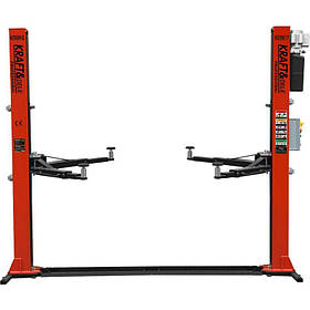 Двостійковий гідропідйомник Kraft&Dele KD-KD5817 400 В 2,2 кВт 4200 кг гідравлічний підйомник для авто