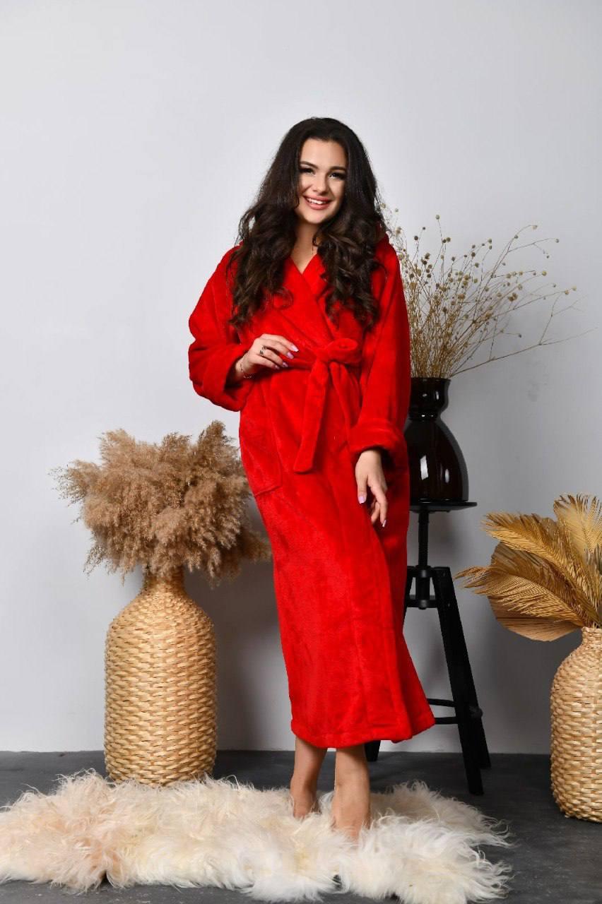 Жіночий Махровий Халат: 44-46; 48-50 (мод 650), фото 1