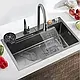 Кухонна мийка з неіржавкої сталі Багатофункціональна кухонна MA 651, фото 2