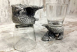 Набір чарок Птахи на 2 персонм, 50мл