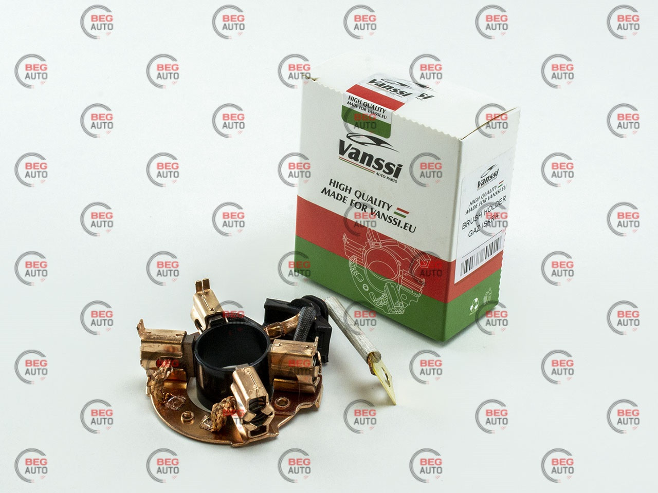 Щітковий вузол стартера Волга 406дв (ст.ПРАМО, ЕЛТРА, ІСКРА) (), фото 1