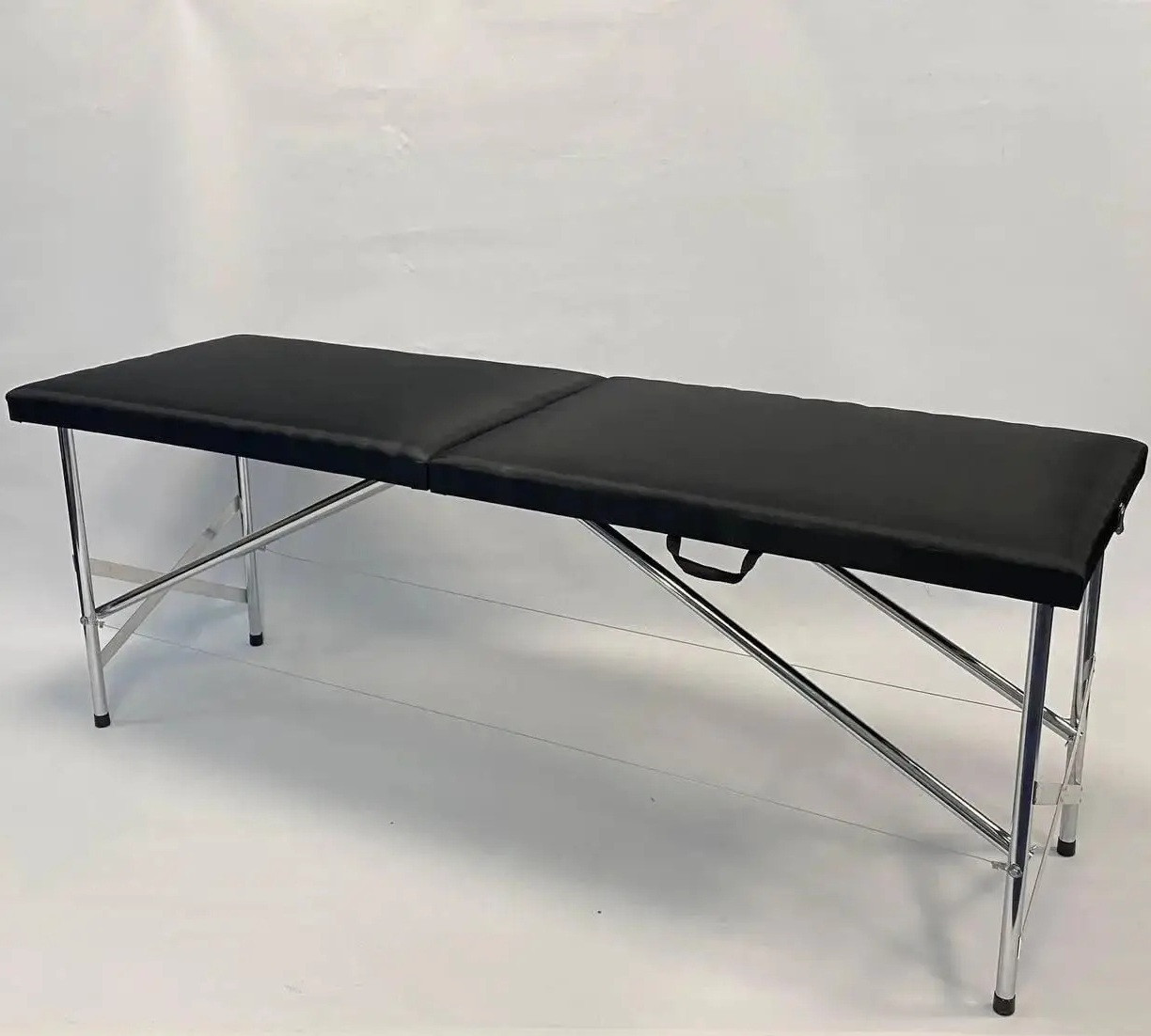 Кушетка косметологічна "Старт" для нарощування вій, для бровиста, для шугарингу Чорна, фото 1