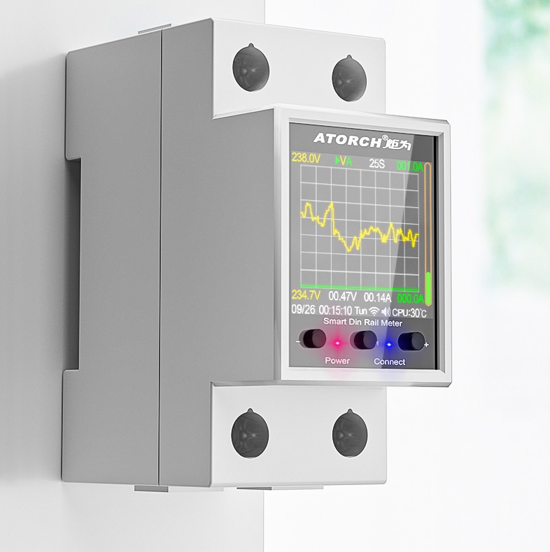 Wi-fi вимикач реле та вимірювач напруги Atorch 100а, фото 1