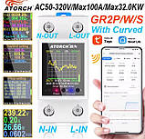 Wi-fi вимикач реле та вимірювач напруги Atorch 100а, фото 3