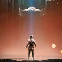 Картина для фанатів Star Wars Друк на полотні 120х60 з 3-х частин, фото 7