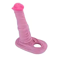 Насадка на член у вигляді кінського дилдо Silicone Horse Penis Sleeve Reusable