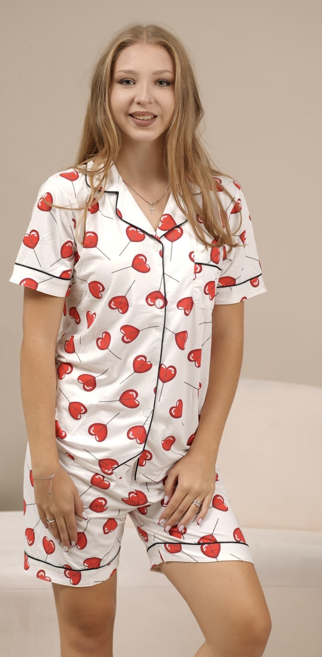 Трикотажна піжама батал 927-2, фото 1