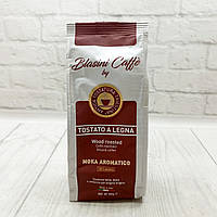 Кава мелена Blasini Caffe Moka Aromatico з обсмажуванням на дровах 100% арабіка 250 грам з Італії