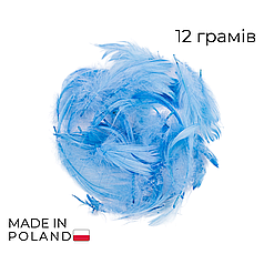 Набір: пір'я на бабл / Bubble 06 блакитне, 12г