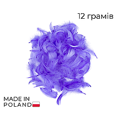 Набір: пір'я на бабл / Bubble 15 бузкове, 12г
