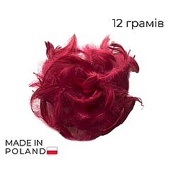 Набір: пір'я на бабл / Bubble 09 фуксія темна (малина), 12г