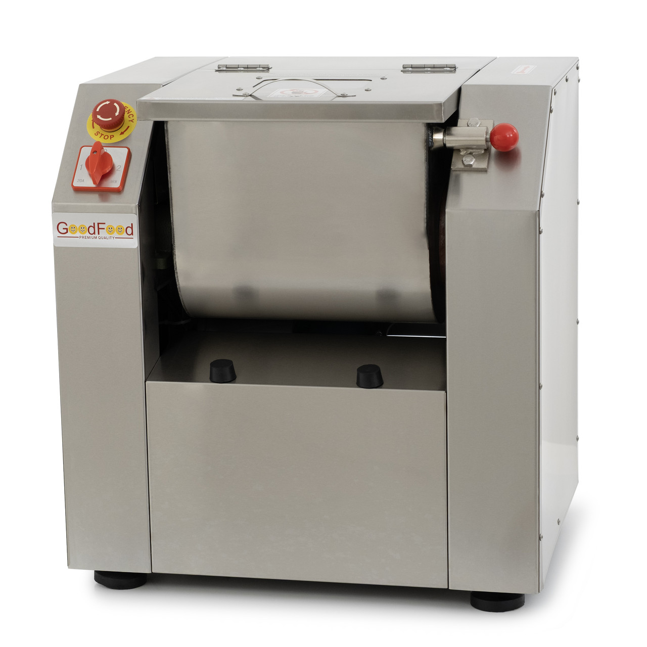 Тістоміс горизонтальний для крутого тіста на 8 кг GoodFood SM8H, фото 1