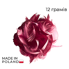 Набір: пір'я на бабл / Bubble 21 асорті малиново-рожеве, 12г