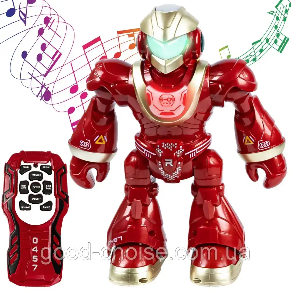 Танцюючий робот на пульті керування, від батарейок / Інтерактивний робот на радіокеруванні / Дитяча іграшка, фото 1