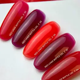  Siller Red Liner Bottle Gel