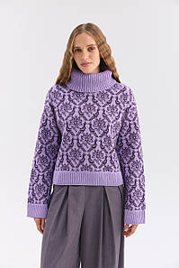 Светр "Мар'яна" (бузковий)