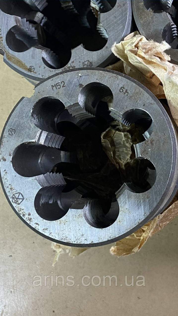 Плашка м52х5 ГОСТ 9740-71, фото 1