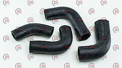 Патрубок радіатора Газель (406) 4шт (3302-1303000-06) (CS-20)