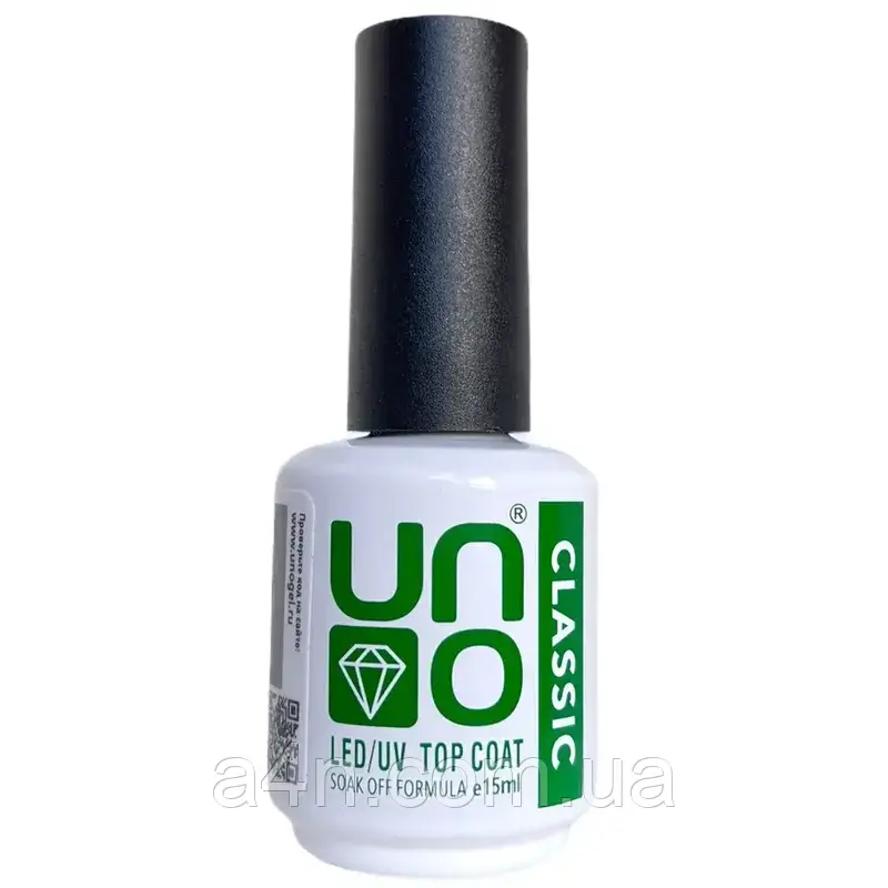 Топове покриття uno classic top 15мл. з липким шаром для нігтів, фото 1