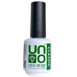 Топове покриття uno classic top 15мл. з липким шаром для нігтів