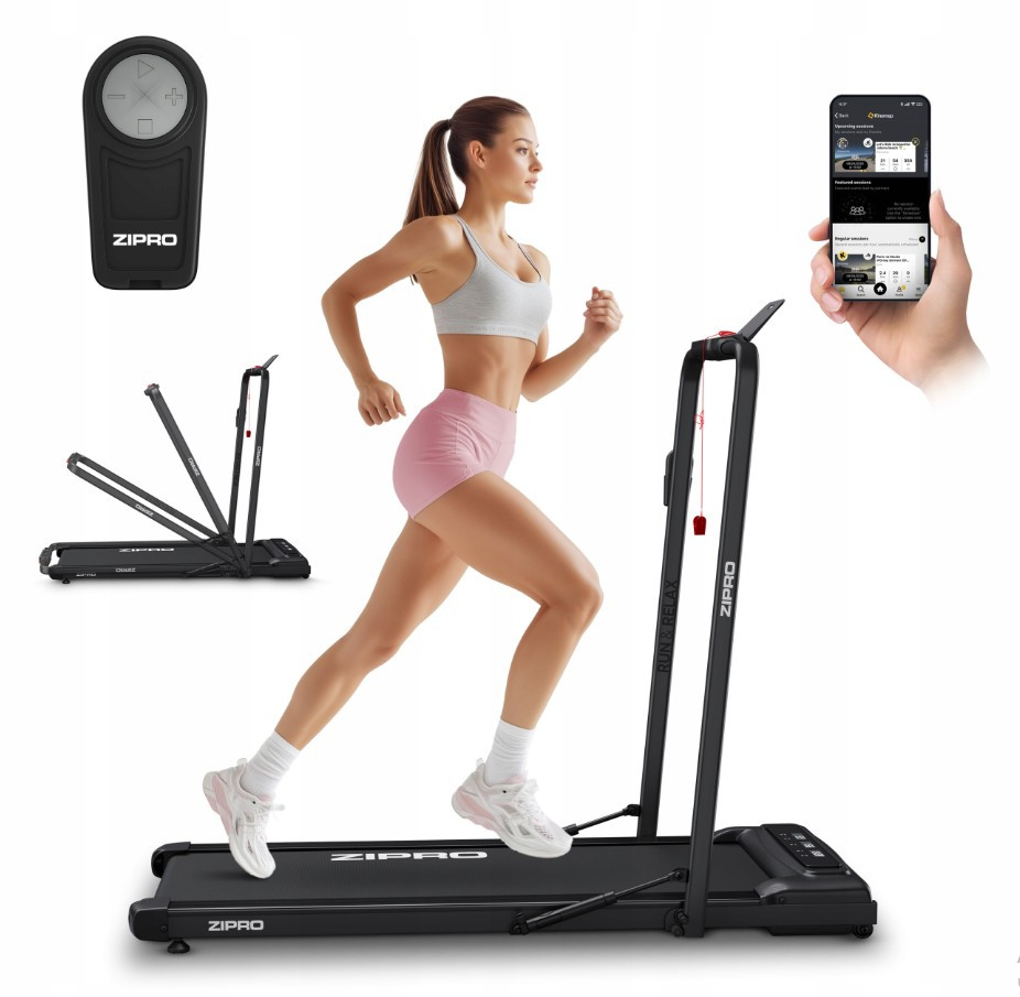 Електрична складана бігова доріжка Newlite Zipro для дому, фото 1
