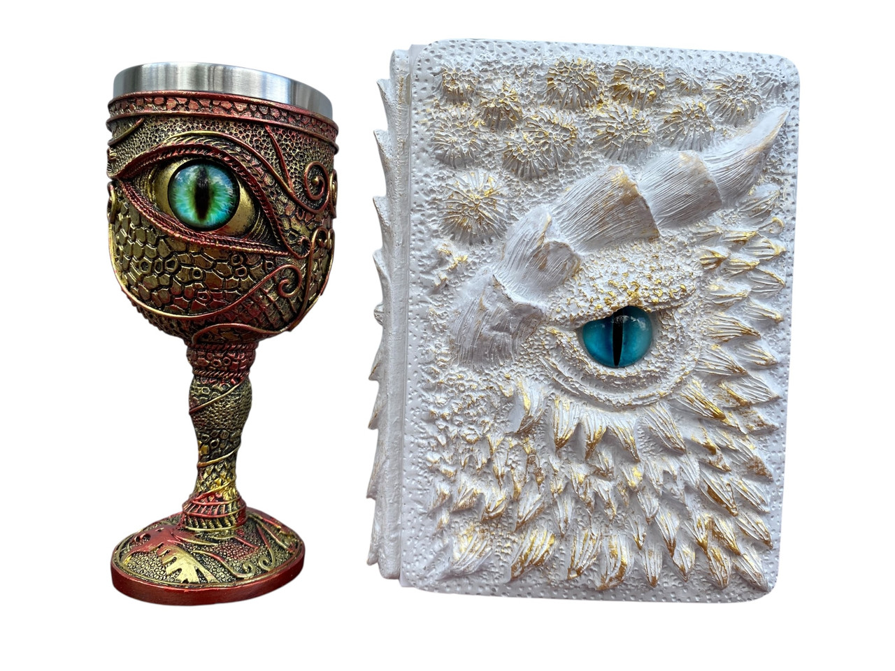 Подарунковий набір Келих 3D Око Зелений і Блокнот 3D «Око Крижаного Хранителя», фото 1