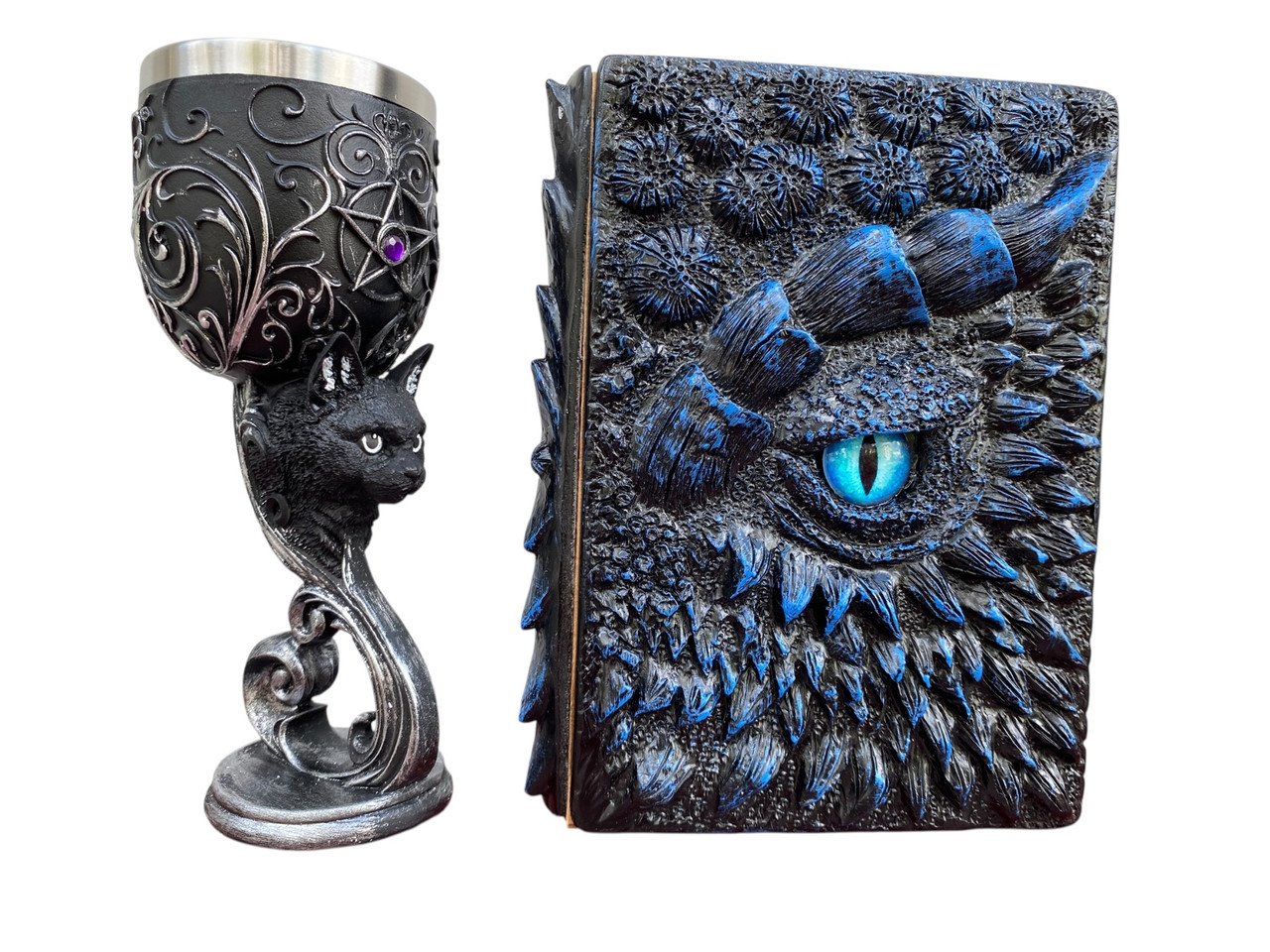 Подарунковий набір Келих 3D Кіт і Блокнот 3D «Книга тіней і Глубін», фото 1