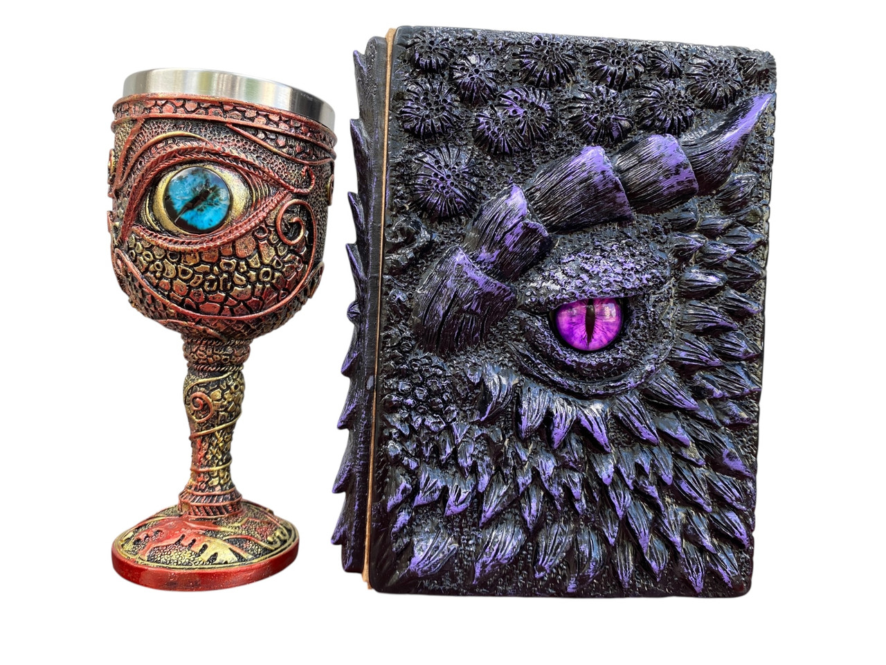 Подарунковий набір Келих 3D Око Blue і Блокнот 3D «Око Ілюзій», фото 1