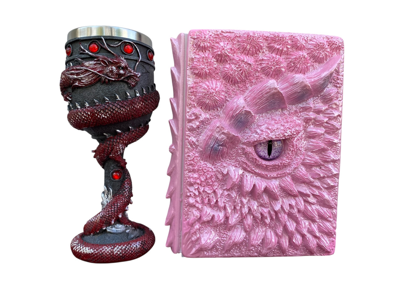 Подарунковий набір Келих 3D Танард Red і Блокнот 3D «Дракон Єдинорога», фото 1