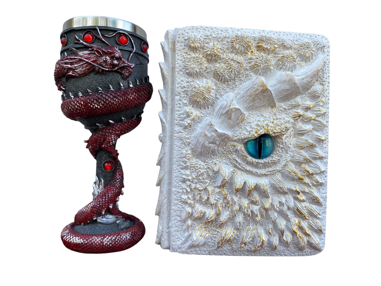 Подарунковий набір Келих 3D Танард Red і Блокнот 3D «Око Крижаного Хранителя», фото 1