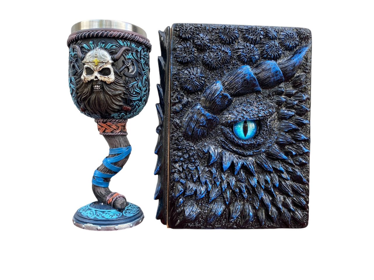 Подарунковий набір Келих 3D Молот Тора Вікінг і Блокнот 3D «Книга тіней і Глубін», фото 1