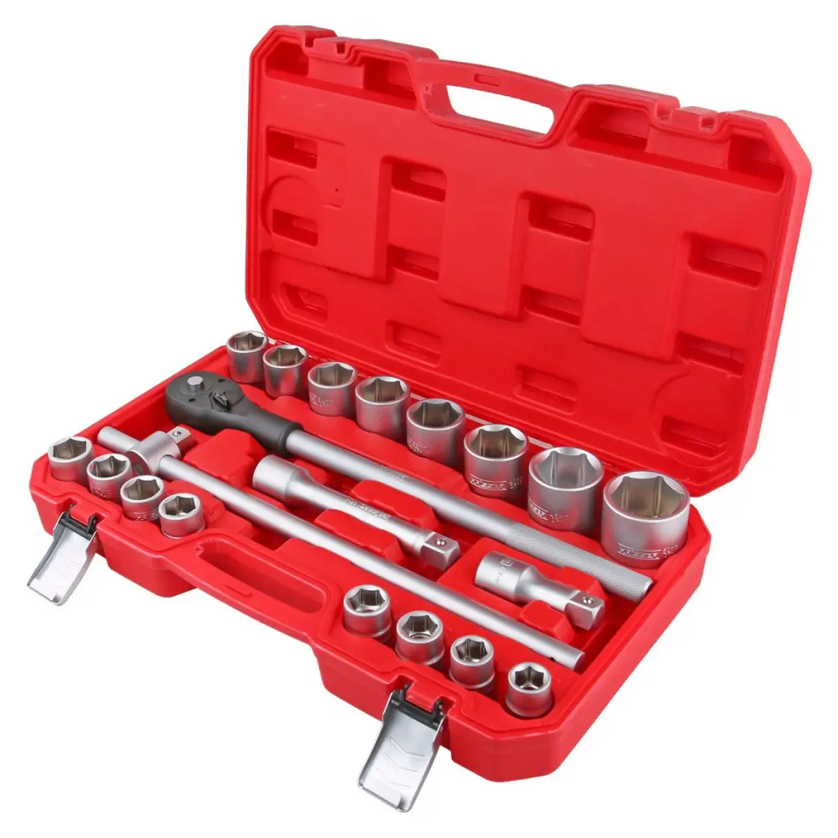 Набір насадок 3/4" 20 предметів Haisser 70114 комплект насадок, фото 1