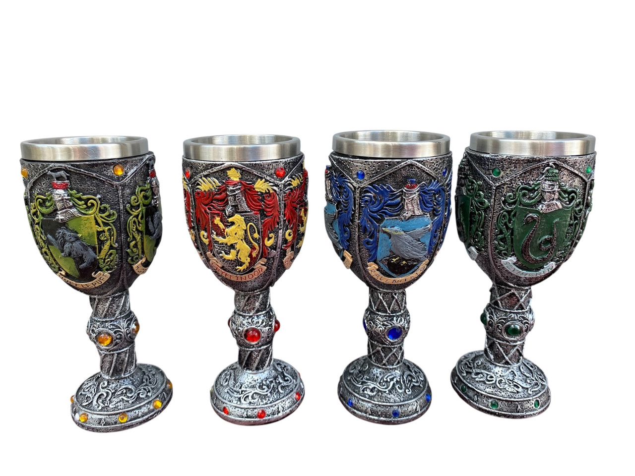 Подарунковий набір келихів 3D Harry Potter 4 шт., фото 1