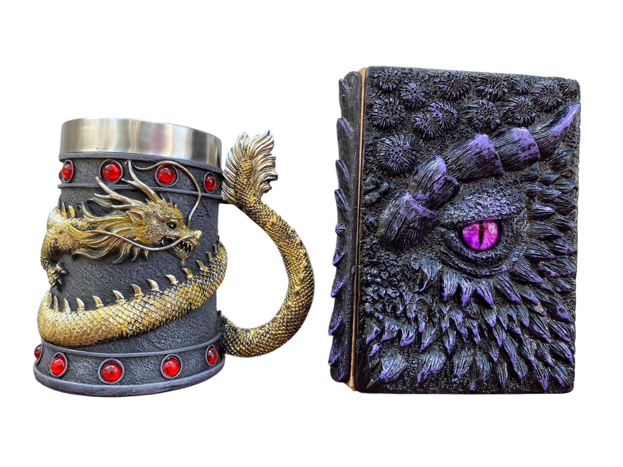 Подарунковий набір Кухоль 3D Танард Gold Rose та Блокнот 3D «Око Ілюзій», фото 1