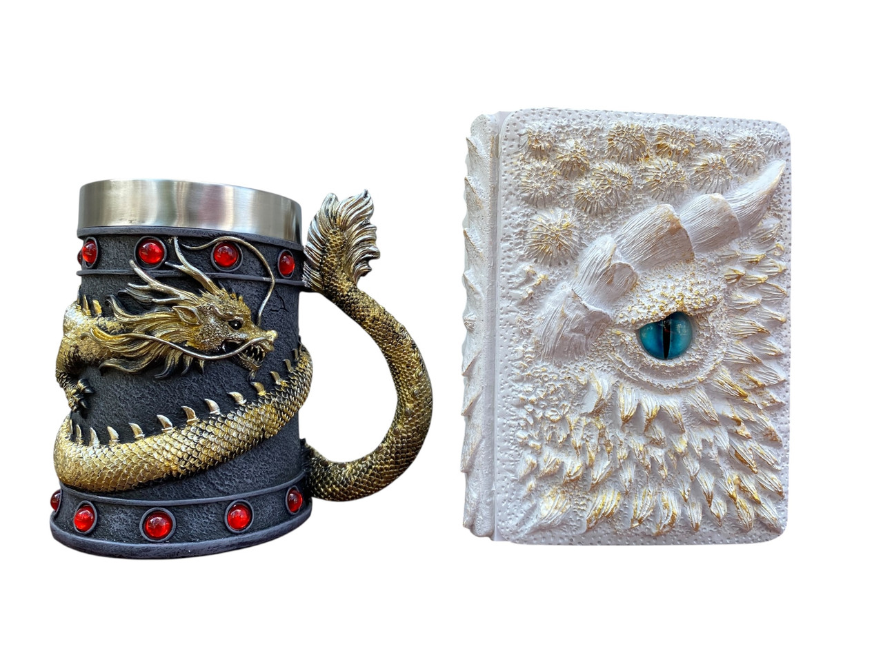 Подарунковий набір Кухоль 3D Танард Gold Rose та Блокнот 3D «Око Крижаного Хранителя», фото 1