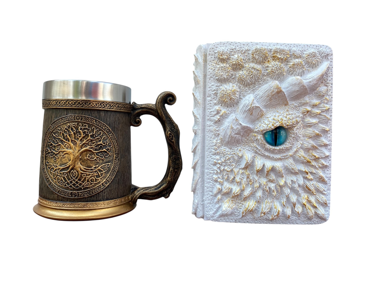 Подарунковий набір Кухоль 3D Друїд Ігграсиль і Блокнот 3D «Око Крижаного Хранителя», фото 1